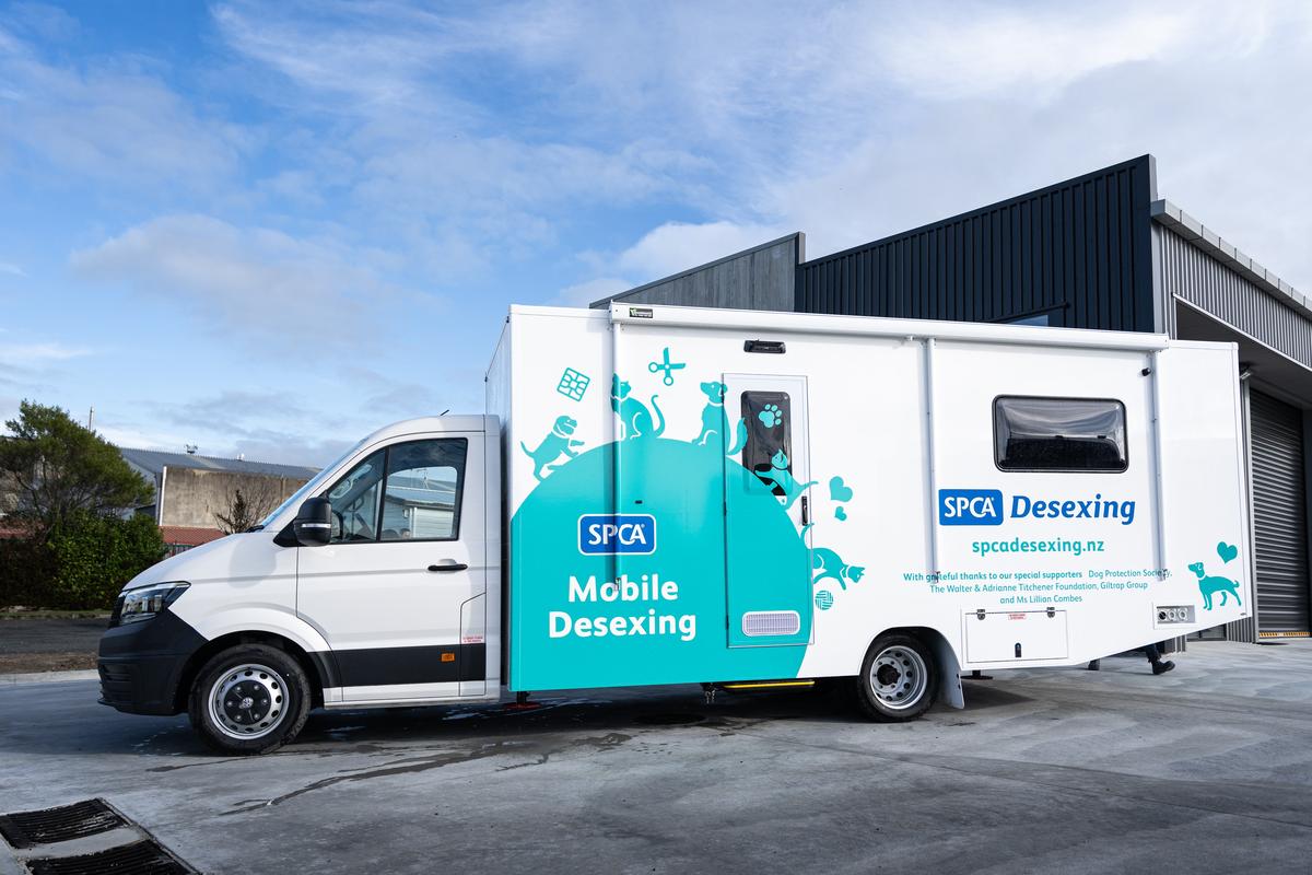 SPCA launches new Mobile Desexing Clinic to reduce pet overpopulation 